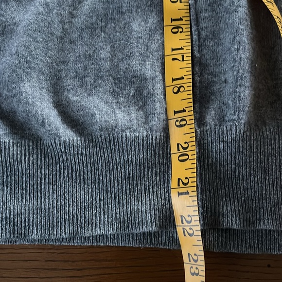 Wool and cashmere sweater, gray size medium - Picture 5 of 5
